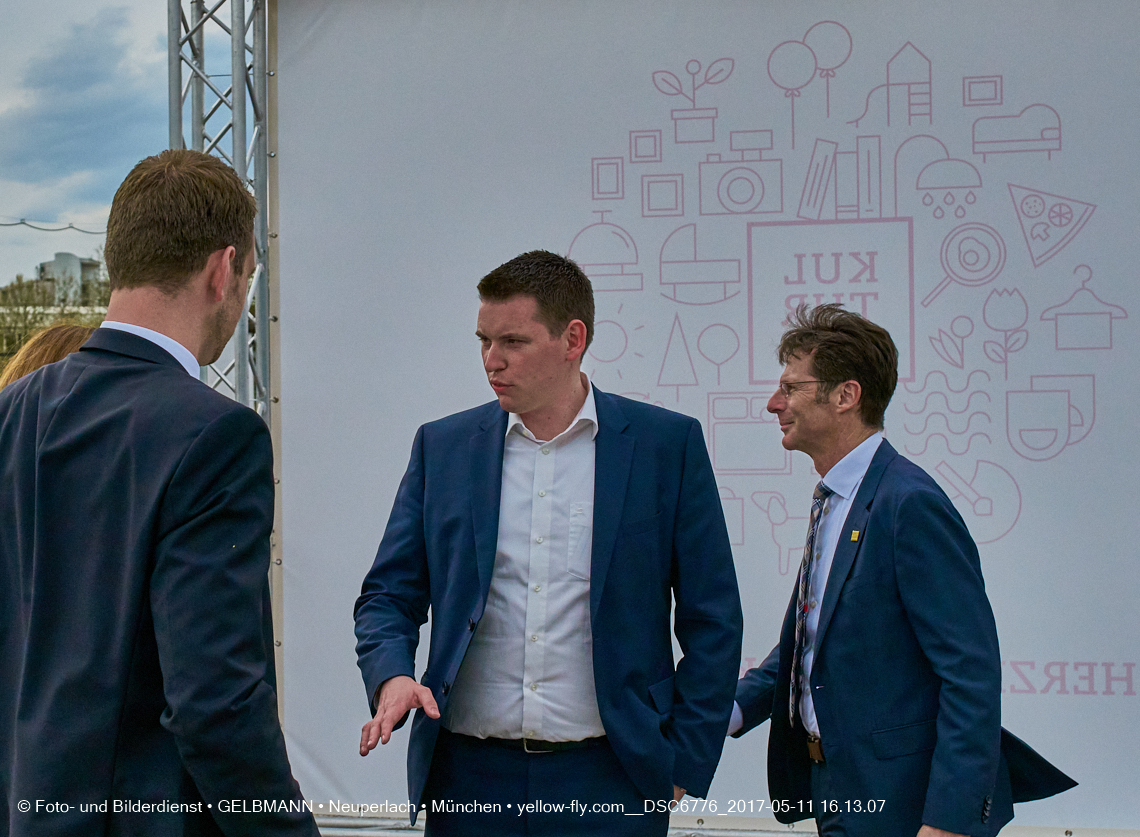 11. Mai 2017 - Grundsteinlegung für die LOGE und dem Kulturquadrat in Neuperlach